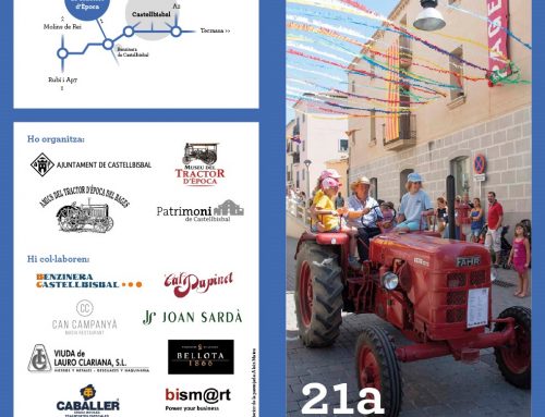 21ª Exposición de tractores de época en Castellbisbal – 20/08/2017